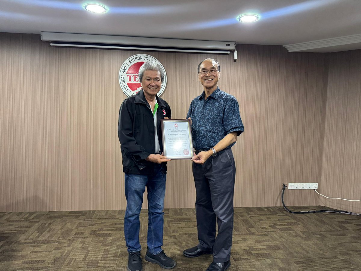 TEEAM_MY's tweet photo. TEEAM Technical Talk: LV Switchboard Design, Installation &amp; Switchgear Fault Solutions

TEEAM successfully hosted a focused technical session on 24 June 2025 at the TEEAM Seminar Hall, covering Low Voltage Switchboard Design &amp; Installation and LV Switchgear Faults &amp; Solutions. https://t.co/rgNzbU3j7X