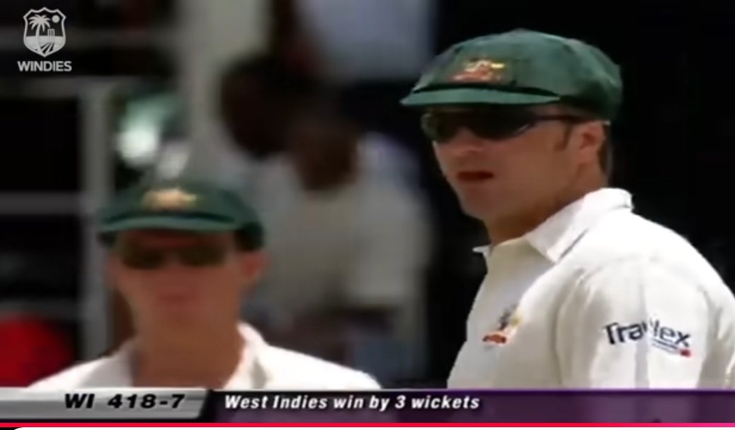 ppushp7's tweet image. Steve Waugh was the last Aussie captain to lose a test in WI

After 10+ years, AUS is back for a test in the Caribbean the last defeat came in 2003 at St John’s, when both teams made 240 in the 1st inns &amp;amp; Windies chased down world record 418 
#AUSvWI #CricketTwitter