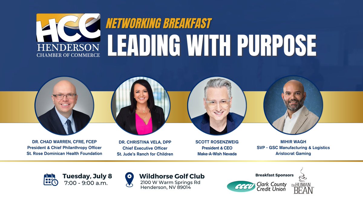 What does it mean to lead with purpose?

Find out over coffee, conversation, and insights from community leaders driving real change in Southern Nevada. If your business is looking to give back or do more, this breakfast is for you.

Register now: pulse.ly/1dwbkcotww