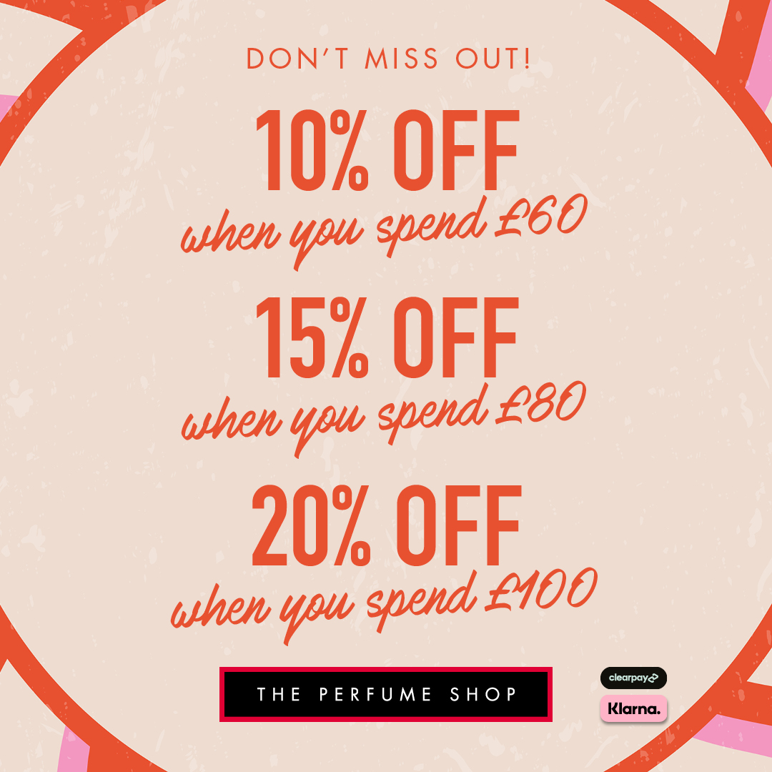 OFFER STARTS NOW 📣
Don't miss out, save up to 20% when you spend £100! 🛍️

Shop here: ow.ly/5ewW50W3eKk 

T&amp;Cs apply. Offer ends 9am 07.07.25.