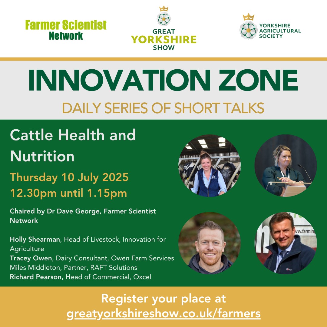 Great Yorkshire Show (@greatyorkshow) on Twitter photo Join us for a series of daily short talks taking place in the Innovation Zone, organised and hosted by the <a href="/FarmerScientist/">FarmerScientist</a> at the <a href="/YorksAgSoc/">Yorkshire Ag Society</a> 🔬 🧪 ⚗️
Explore the full timetable and register your interest online:
greatyorkshireshow.co.uk/farmers/ 🚜 Join us for a series of daily short talks taking place in the Innovation Zone, organised and hosted by the <a href="/FarmerScientist/">FarmerScientist</a> at the <a href="/YorksAgSoc/">Yorkshire Ag Society</a> 🔬 🧪 ⚗️
Explore the full timetable and register your interest online:
greatyorkshireshow.co.uk/farmers/ 🚜