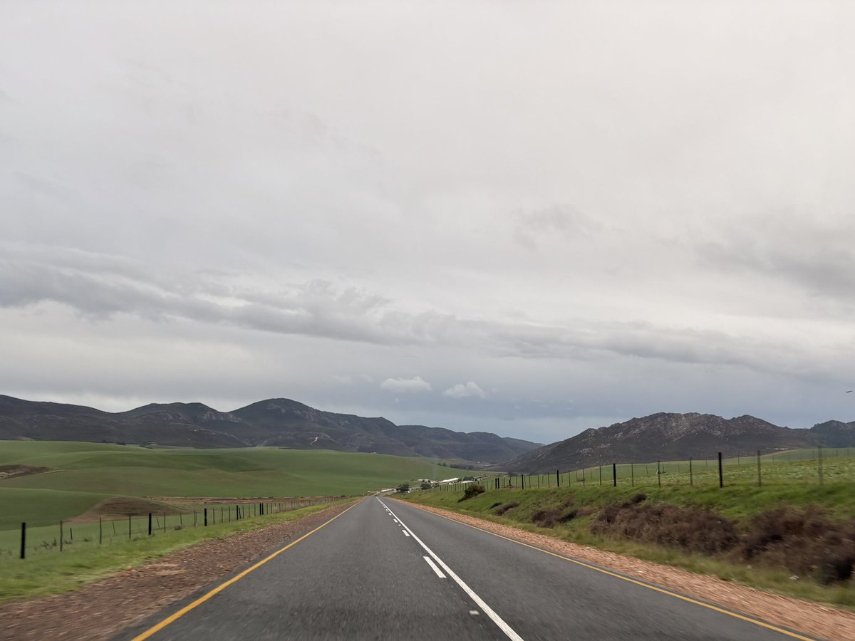 Overberg might be cold but it is beautifully green.