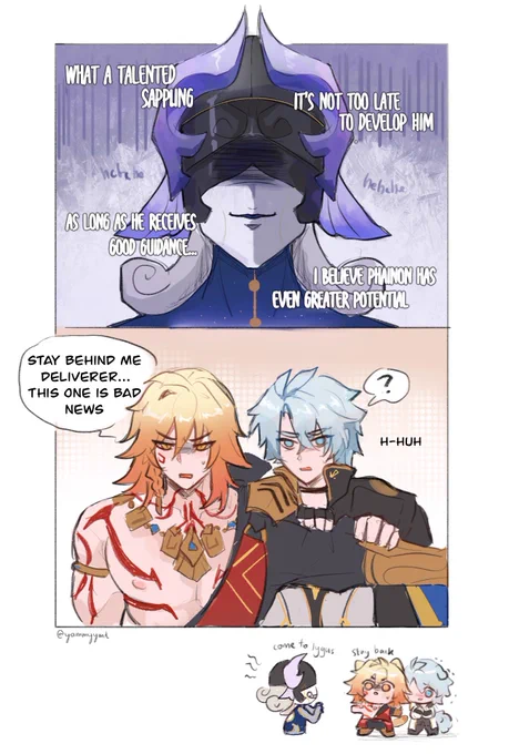 colored it ✍️ #lygus #phainon 