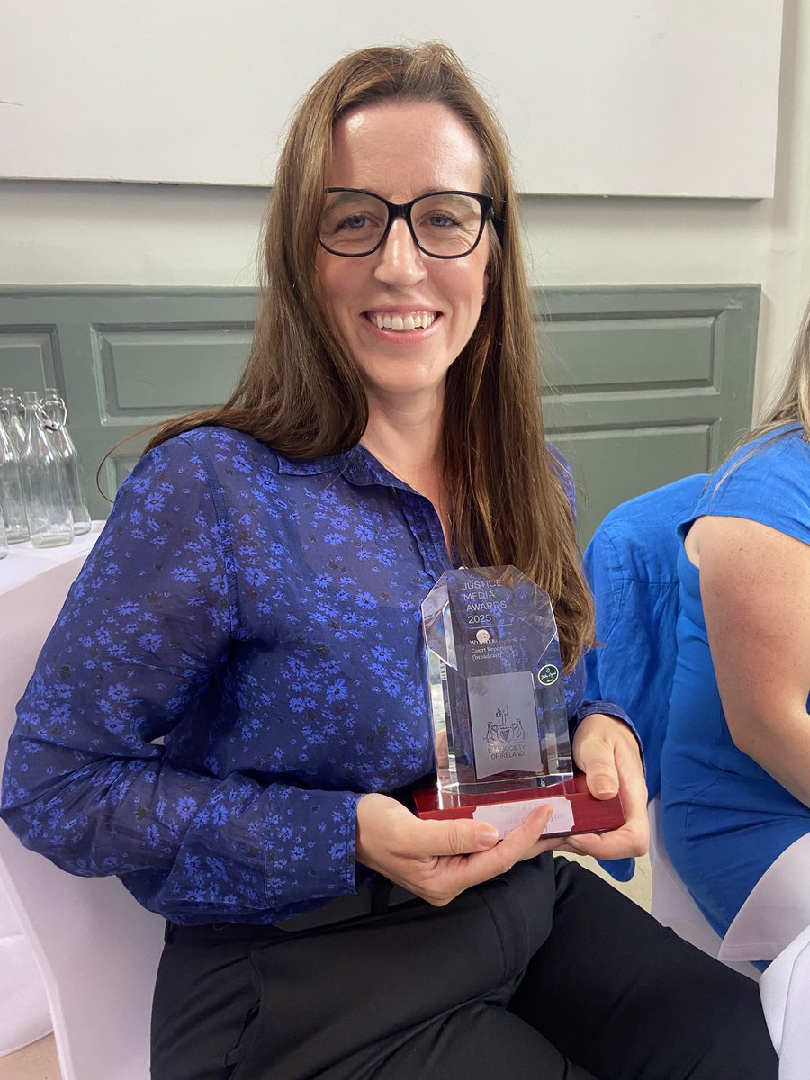 Laura Fitzgerald (@laura_fitzer) on Twitter photo Congratulations to <a href="/maurafay_11/">Maura Fay</a> who was awarded Court Reporting Broadcast Justice Media Award for her report on the family court for <a href="/TodaywithClaire/">Today with Claire Byrne</a> <a href="/RTERadio1/">RTÉ Radio 1</a> #JMA25 Congratulations to <a href="/maurafay_11/">Maura Fay</a> who was awarded Court Reporting Broadcast Justice Media Award for her report on the family court for <a href="/TodaywithClaire/">Today with Claire Byrne</a> <a href="/RTERadio1/">RTÉ Radio 1</a> #JMA25