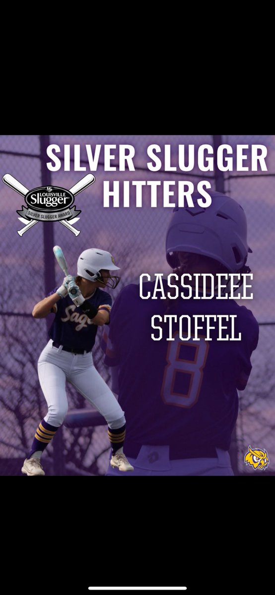 StoffelCassidee's tweet image. Super blessed to have such a great season! Thank you to the coaches and players for everything! #AGTG
⭐️2nd team All State
⭐️1st team All Conference
⭐️ Silver Slugger Award
⭐️Ace of the Year Award
@sages_softball @AmyLTudor @CarmynGreenwood @BUMoore @coach_diaz22 @coachakcer…