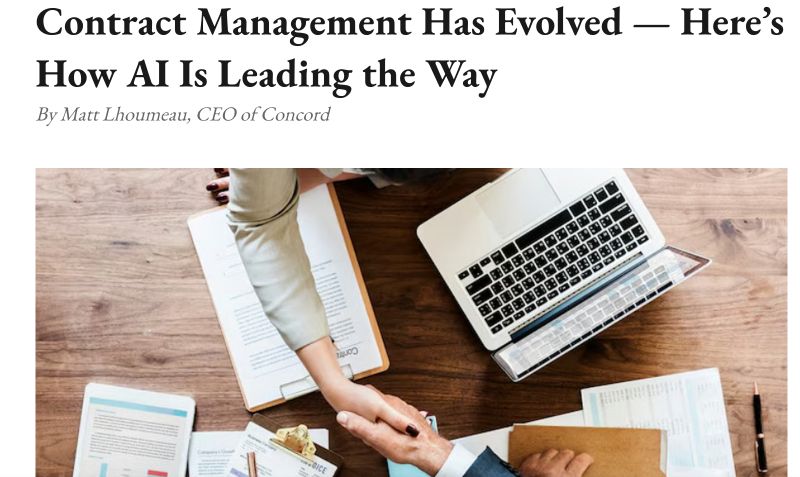 Matt Lhoumeau says contract management has transformed from mind-numbing Excel tracking to AI-powered insights that CFOs love: analyticsinsight.net/artificial-int…

Today's reality: 90% of contracts have zero negotiation, making pattern analysis your competitive edge.

#AI #ContractManagement