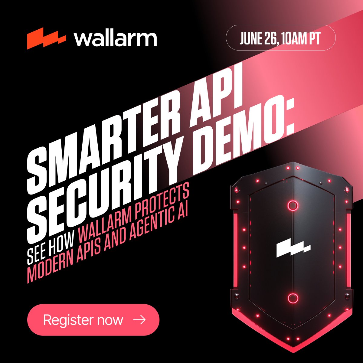 ⏰ Final call: Our API security webinar is coming up!

Join Tim Erlin on June 26 at 10:00 AM PT for a live walkthrough of Wallarm Advanced API and learn how to secure what others miss.

Register now → downloads.wallarm.com/46aHNsa

#APIsecurity #Webinar #CyberSecurity