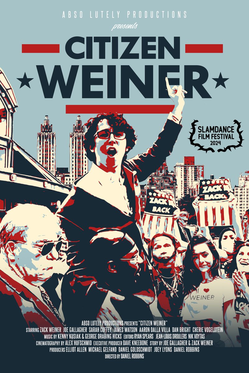 NewPlazaCinema's tweet image. CITIZEN WEINER has been re-elected at @NewPlazaCinema — Sat 12pm! 

The documentary from the writer and director of BAD SHABBOS is “the political comedy of the decade” — AM New York. 

Q&amp;amp;A w/ filmmakers

ticketing.useast.veezi.com/purchase/2006?…