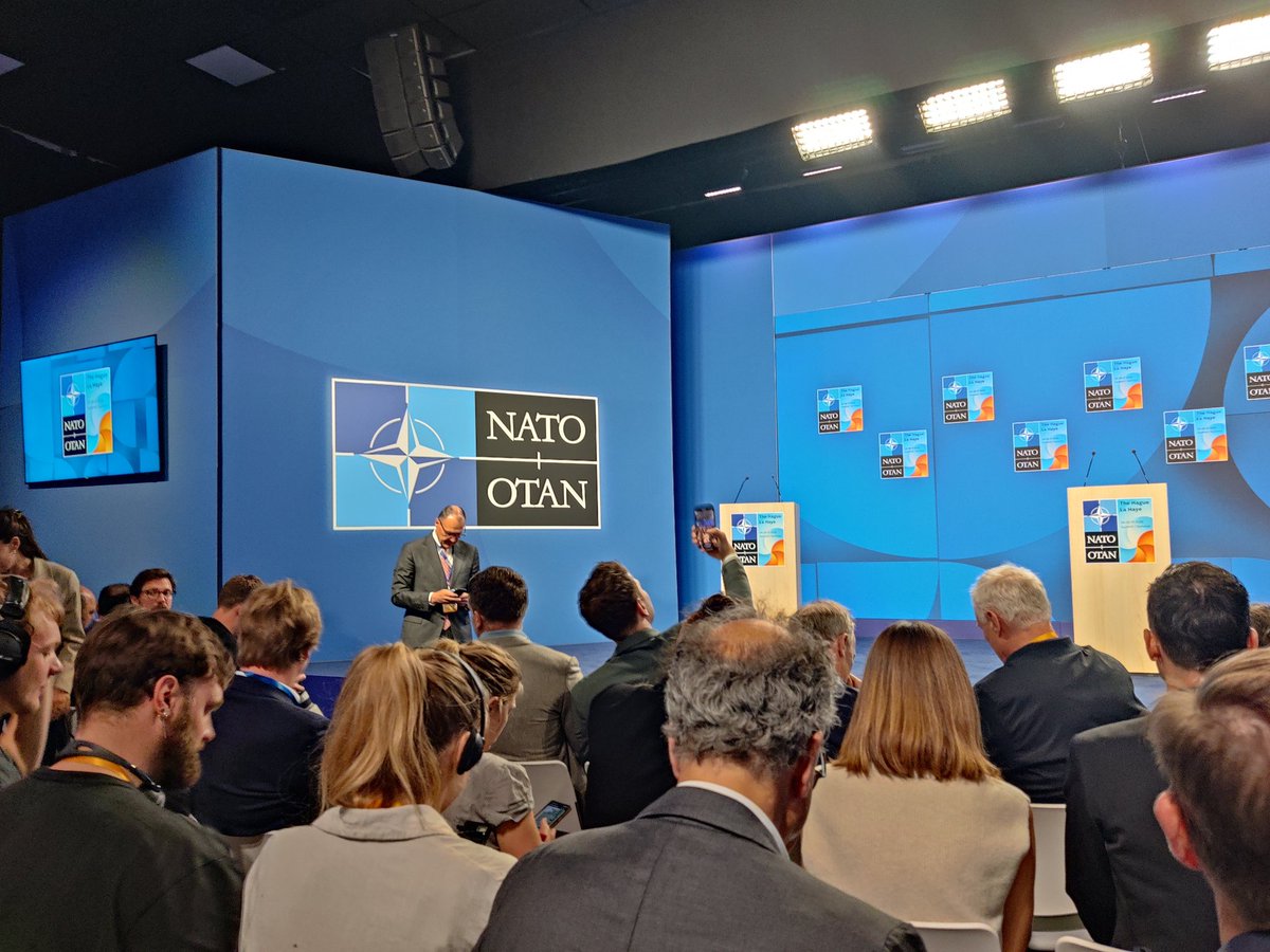 Zo de afsluitende persconferentie van de NAVO-top