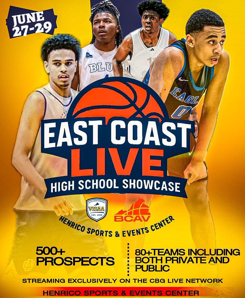 Commonwealth Basketball Group (@thecbglive) on Twitter photo Petersburg HS is 🔒 in for the <a href="/ECL_Showcase/">East Coast Live</a> this weekend.
The Crimson Wave are led by new Head Coach Ty White and are looking make national headlines this year. Petersburg HS is 🔒 in for the <a href="/ECL_Showcase/">East Coast Live</a> this weekend.
The Crimson Wave are led by new Head Coach Ty White and are looking make national headlines this year.