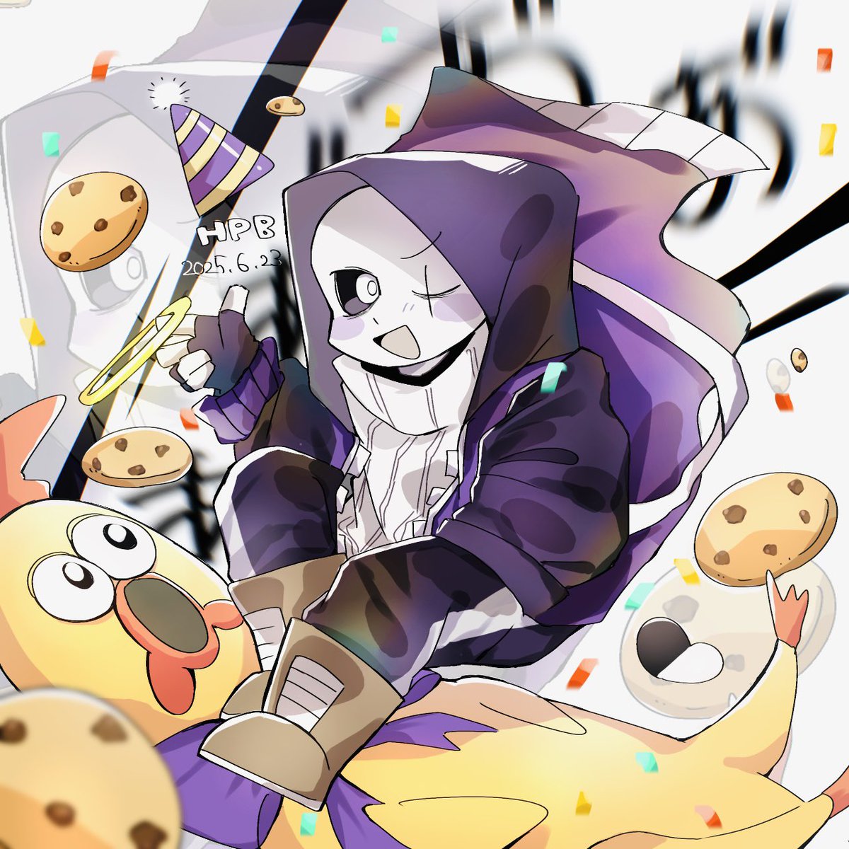 #6月23日はEpicSansの誕生日
大遅刻Happybirthday！！！！！！🍪🎈🎉✨️