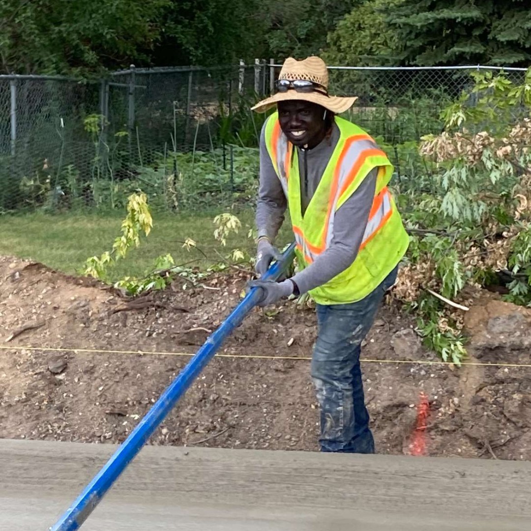 John Bol, with Reede since 2012, loves working with "all the guys" in his crew and having fun while simultaneously building “some impressive roads.” He also loves building relationships with his colleagues and considers them family.   #WeAreOneReede #TogetherWEbuildSUPERIOR