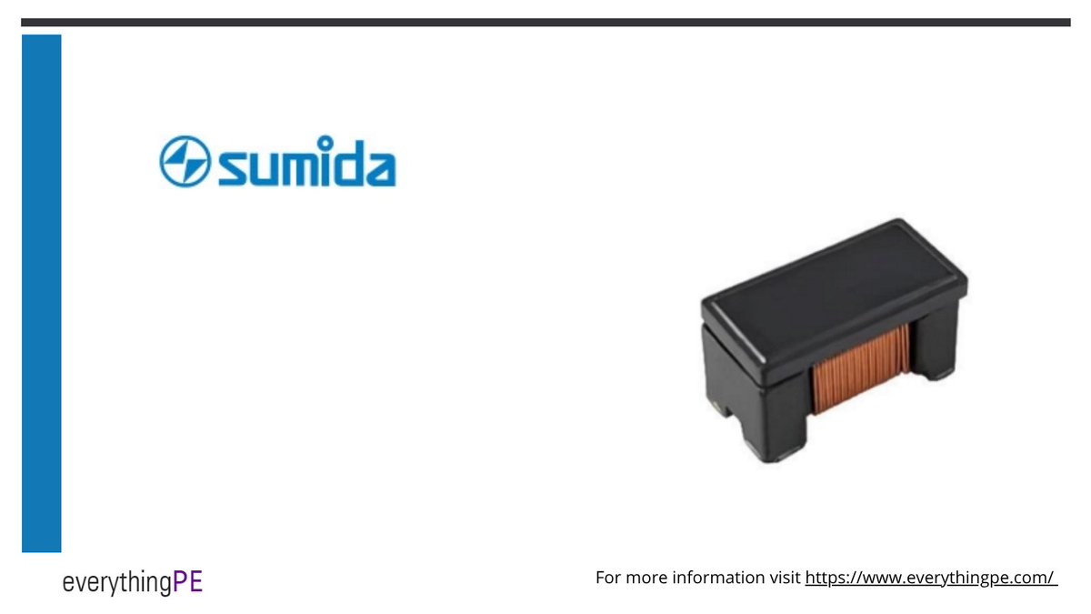 everything_PE_'s tweet image. Sumida&apos;s 50 V Common-Mode DC Choke Coils

Learn more: ow.ly/sLGw50Wg5p6

#sumida #commonmodechoke #filtering #dcapplications #powerelectronics #energy #electronics