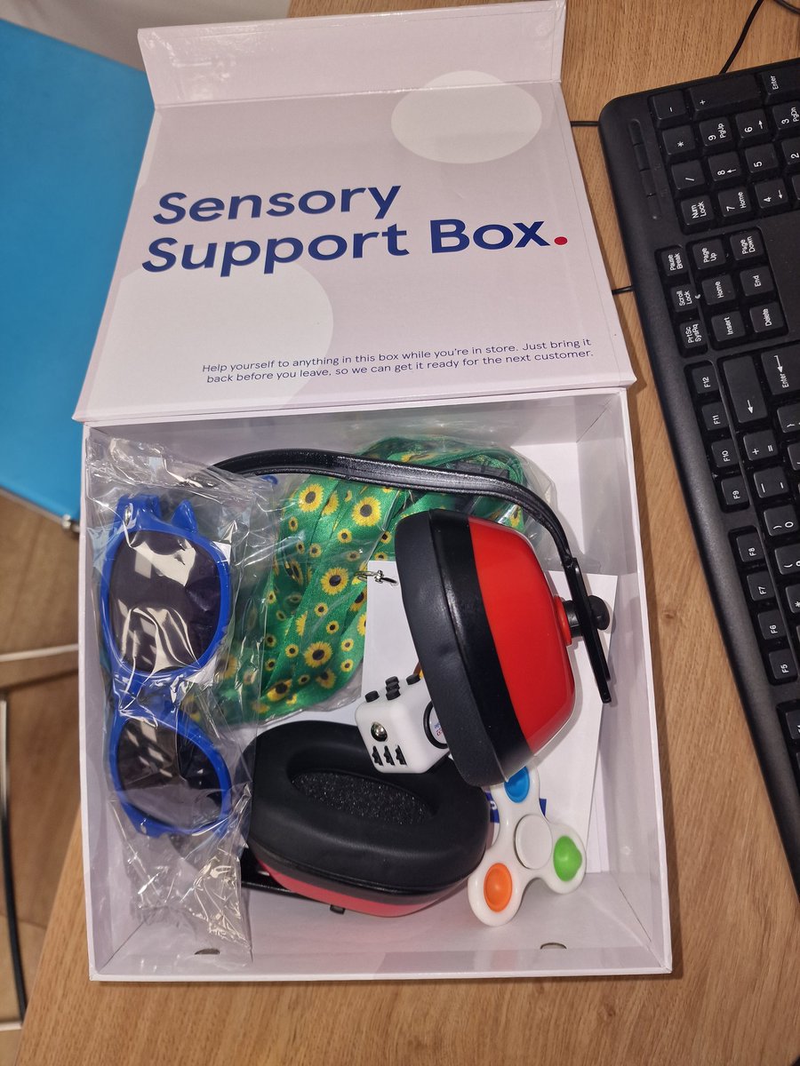 lucy_community's tweet photo. Have you seen our amazing sensory support boxes available to borrow from the phone shop to make your shopping experience easier. #Tescowalkdencommunity @Tesco @JhJeni @jcarrington1974 @elainefox18 @irfanuk @WalkdenC https://t.co/eKyNdAUvMy