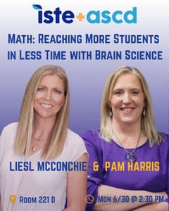 Pam Harris (@pwharris) on Twitter photo I couldn't be more happy to be presenting with the estimable <a href="/Liesl4CleanAir/">Liesl McConchie</a> at #ASCD #ISTE in San Antonio next week.
Brain science + #MathisFigureoutable = success!
#Mtbos #iteachmath #mathed I couldn't be more happy to be presenting with the estimable <a href="/Liesl4CleanAir/">Liesl McConchie</a> at #ASCD #ISTE in San Antonio next week.
Brain science + #MathisFigureoutable = success!
#Mtbos #iteachmath #mathed