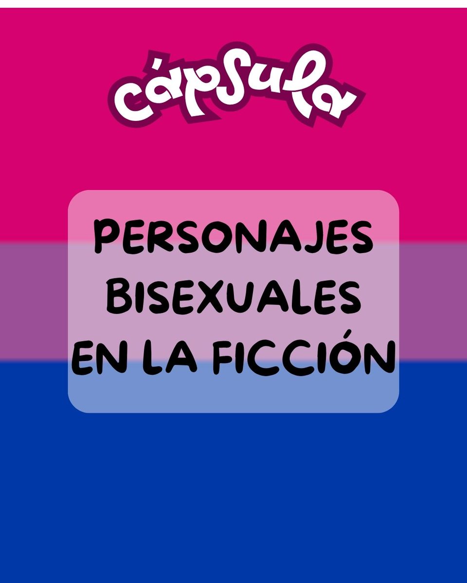 SintesisPodcast's tweet photo. Ya salió capsulita de @sidurti sobre los personajes bisexuales en series y literatura. Son 5 minutitos de amors y ñoñería.
https://t.co/TboI6OD9Ok https://t.co/qnHjtxRfL9