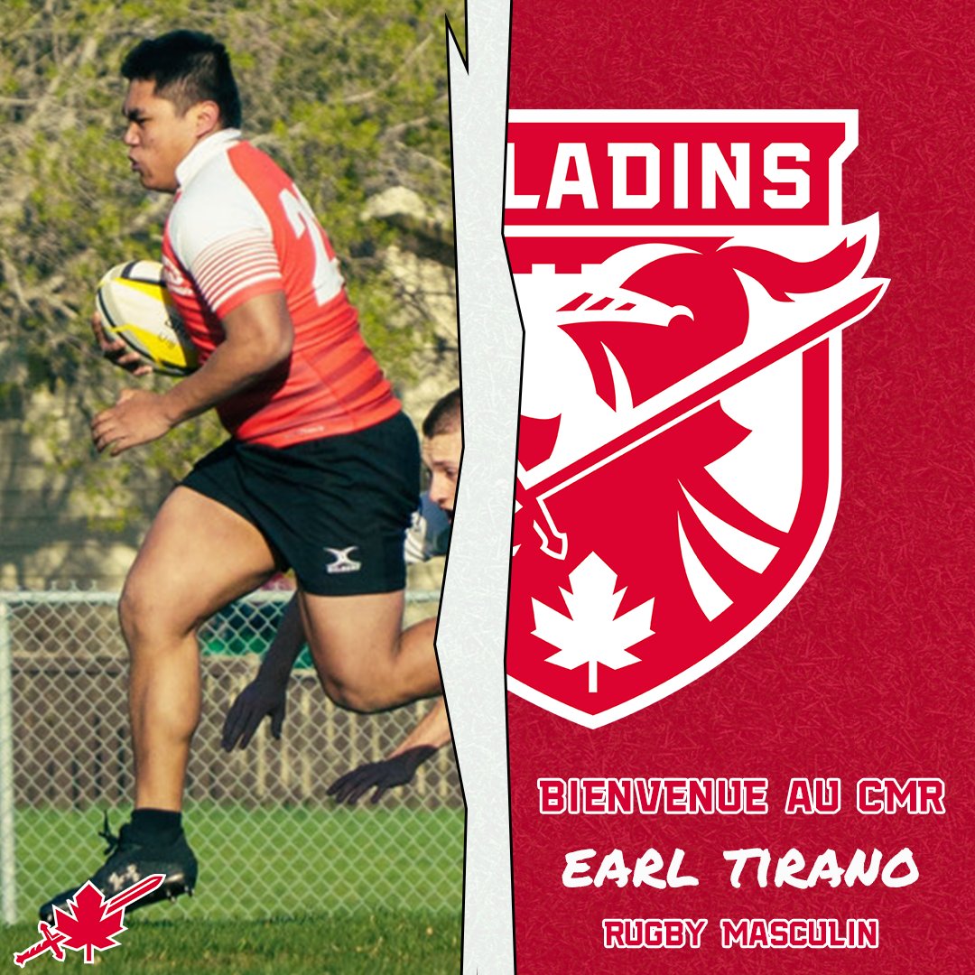 Earl Tirano Commits to Men’s Rugby Program!

🗞: bit.ly/44jESem

//

Earl Tirano se joint au programme de rugby masculin!

🗞: bit.ly/44jESem