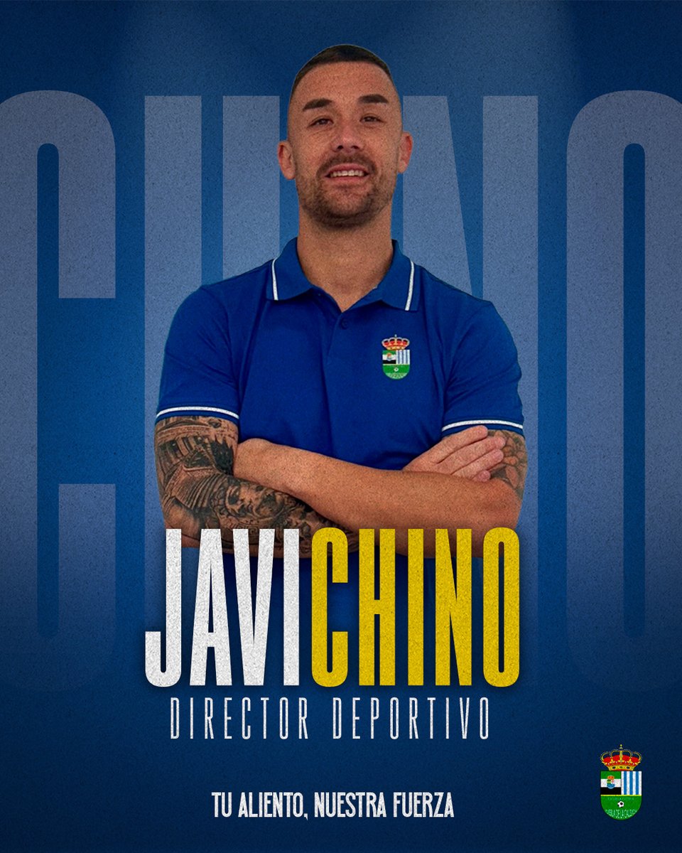 ☑️ #Oficial: 🤝 Aunque lleva semanas trabajando sin parar, es momento de hacerlo oficial, <a href="/JaviChino18/">Javi Chino</a> continúa un año más como director deportivo de la #EFP.

💼 Trabajo, compromiso y una fe inquebrantable en nuestro proyecto.

¡A por otro gran año, Javi! 🙌

🗣️