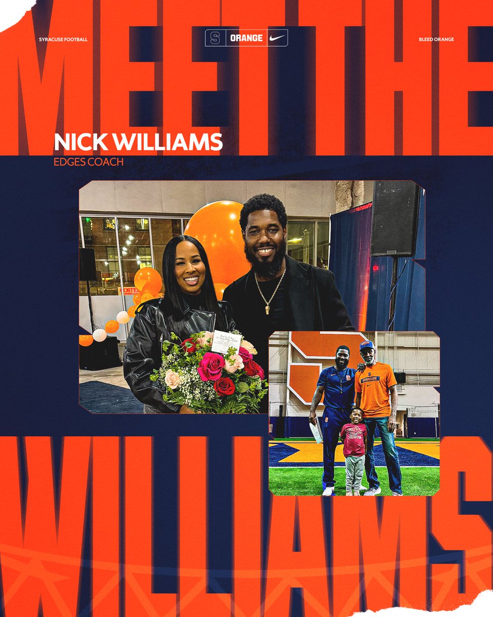 𝑪𝒐𝒂𝒄𝒉 𝑵𝒊𝒄𝒌 🍊🎯

Edge Coach Nick Williams stays on 💯 + brings unmatched JUICE to his position room as he emerges as one of the best recruiters &amp; developers of talent in the country 🔋