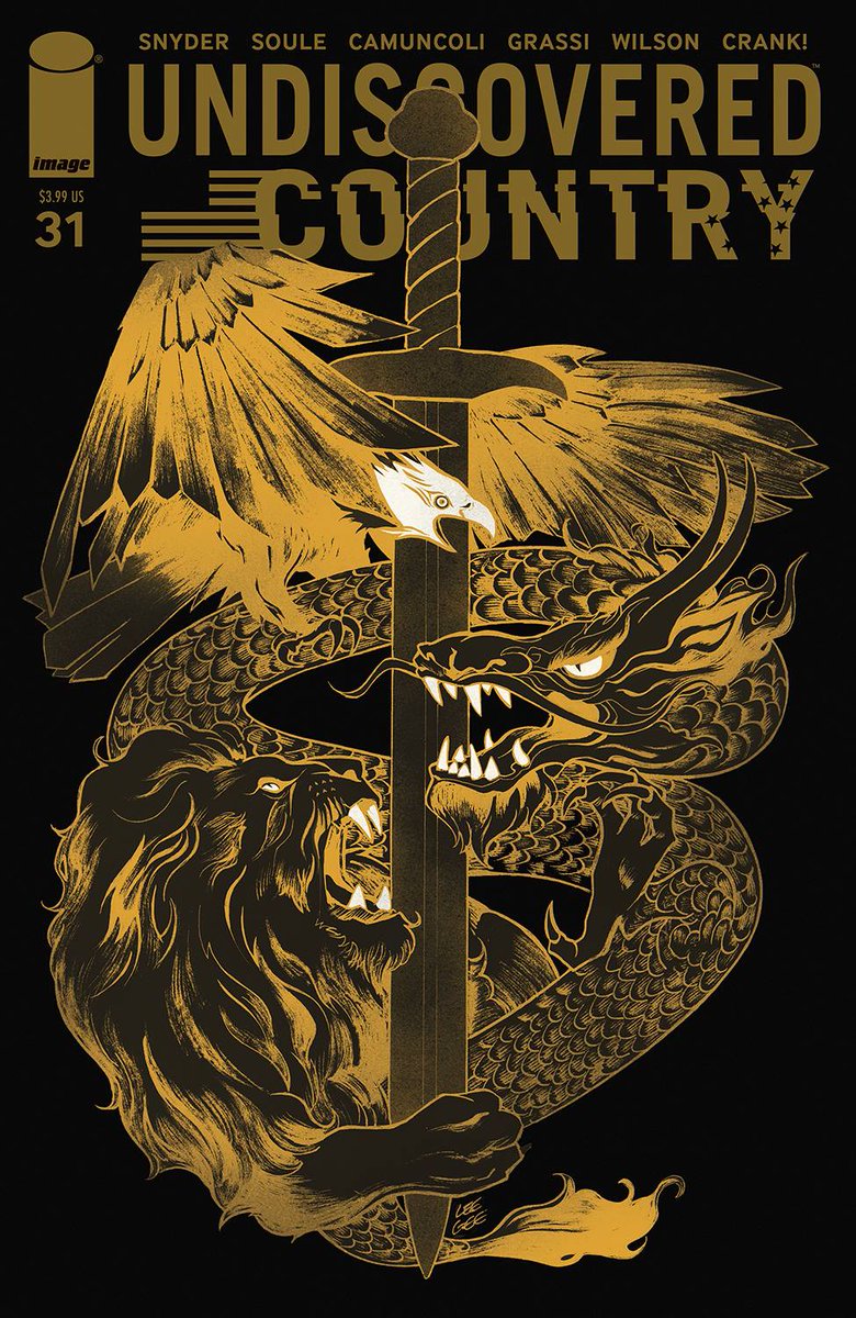 Our final journey into the UNDISCOVERED COUNTRY starts TODAY!

Issue #31 from me, <a href="/CharlesSoule/">Charles Soule</a>, and Giuseppe Camuncoli is out now in comic stores. It's the beginning of our Superiority story arc, which wraps up its six year run <a href="/ImageComics/">Image Comics</a>. Pick it up ASAP!!