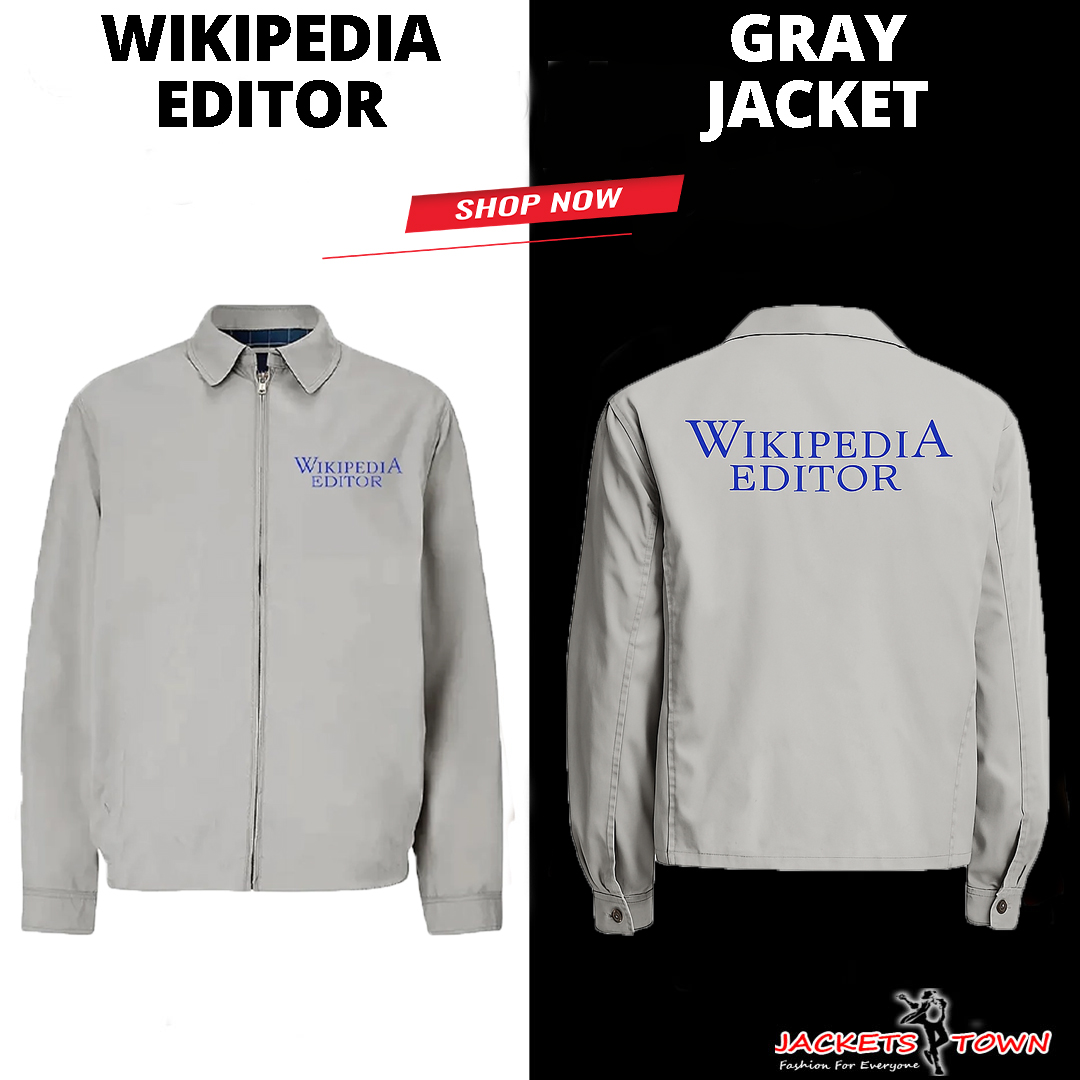 Jacketstown1's tweet image. The Wikipedia Editor Gray Jacket blends brainy vibes with everyday cool. 

Lightweight, sharp, and built for deep thinkers who like their style understated but on point.

Shop now and wear the wisdom.

jacketstown.com/product/wikipe…

#EditorEnergy #cottonjackets #jacketstown
