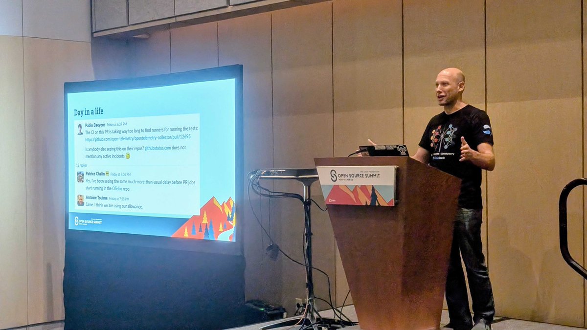 CDeliveryFdn's tweet image. Day 2 was awesome! #cdCon #OSSummit 
Last day&apos;s starting - let&apos;s go 🎉
Speakers: Emma Taylor, Andrew McNamara, Julen Landa, Dotan Horovits, Seema Saharan