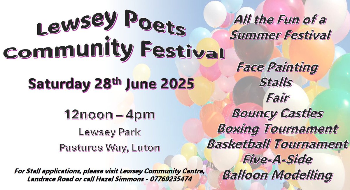 Check out this event happening on Saturday afternoon.

Come along and try something new and join in the fun.