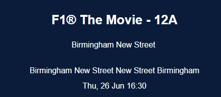Nice way to spend tomorrow evening