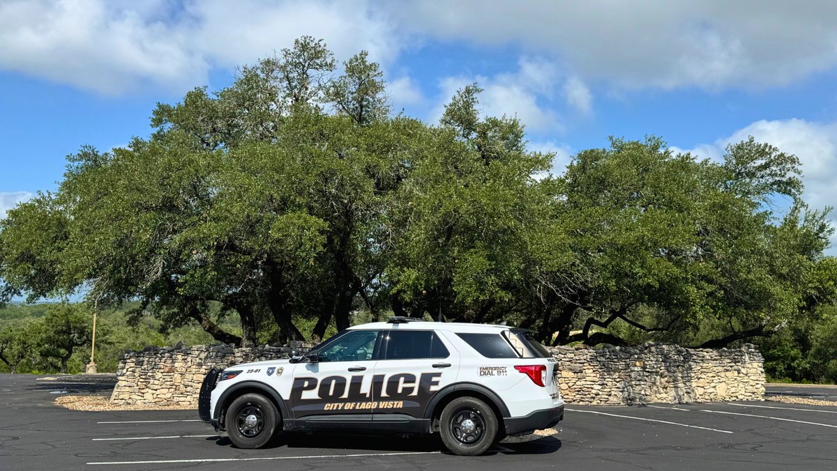 LagoVistaPD's tweet photo. A place where community and fellowship thrive. Under the big tree, hearts are uplifted and connections are made. Guess the location for this week's #WhereAreWeWednesday in the comments below 👇🏽 and check back tomorrow! #LagoVistaPD #CityofLagoVista #LagoVistaPride https://t.co/zRNXSrfYy2