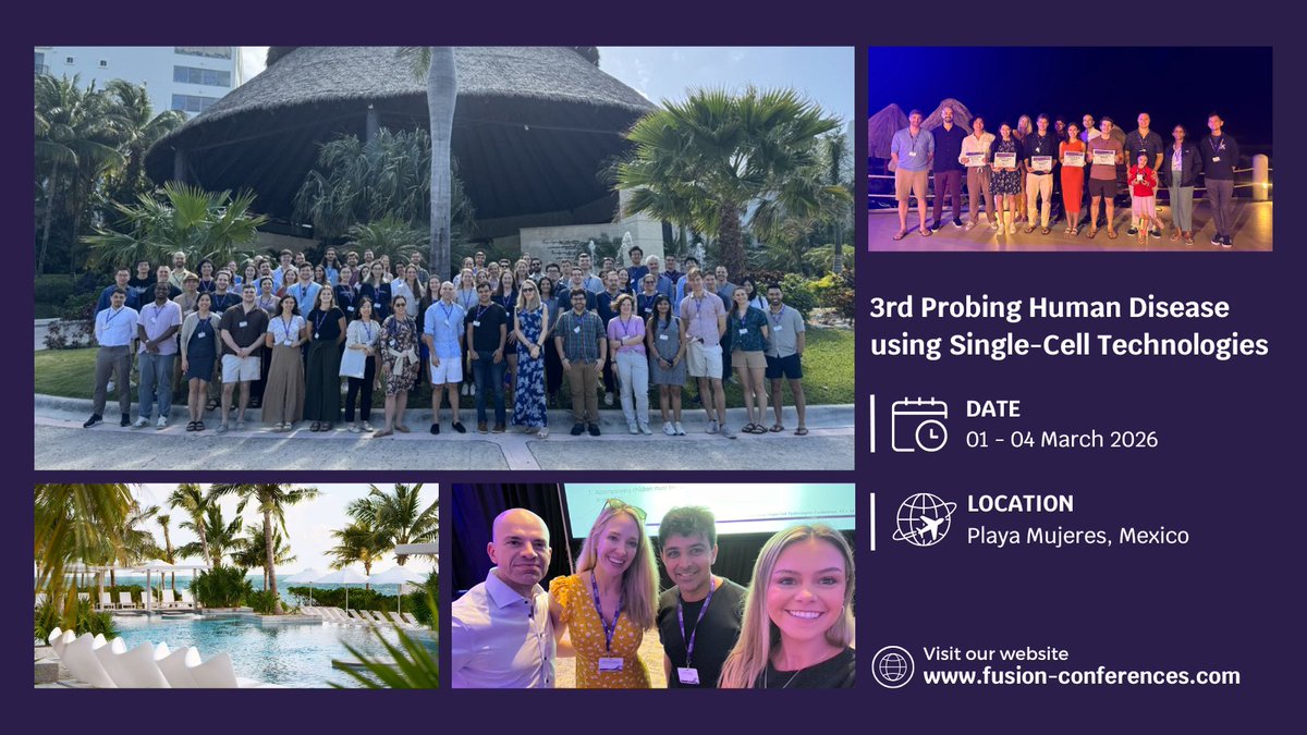 Fusion Conferences (@fusion_conf) on Twitter photo Amy is looking forward to reuniting with familar faces, and welcoming new ones to the upcoming Single-Cell Technologies conference next year! A reminder that this meeting has sold out BOTH times, so do not delay getting registered and joining <a href="/iannisaifantis1/">Iannis Aifantis</a> <a href="/satijalab/">Rahul Satija</a> and Amy is looking forward to reuniting with familar faces, and welcoming new ones to the upcoming Single-Cell Technologies conference next year! A reminder that this meeting has sold out BOTH times, so do not delay getting registered and joining <a href="/iannisaifantis1/">Iannis Aifantis</a> <a href="/satijalab/">Rahul Satija</a> and