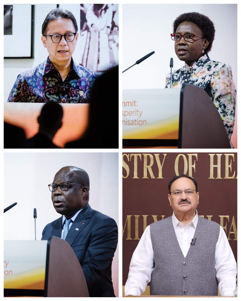 Gavi, the Vaccine Alliance (@gavi) on Twitter photo How do our country partners envision the future of immunisation programmes?
Indonesia’s Minister of Health Budi Gunadi Sadikin, <a href="/MinofHealthUG/">Ministry of Health- Uganda</a>’s Dr <a href="/JaneRuth_Aceng/">Dr. Jane Ruth Aceng Ocero</a>, <a href="/Santeci/">Ministère de la Santé et de l'Hygiène Publique ci</a>’s <a href="/Pierre_DIMBA/">Pierre N’gou DIMBA</a>, and India’s Minister of Health <a href="/JPNadda/">Jagat Prakash Nadda</a> share their goals. How do our country partners envision the future of immunisation programmes?
Indonesia’s Minister of Health Budi Gunadi Sadikin, <a href="/MinofHealthUG/">Ministry of Health- Uganda</a>’s Dr <a href="/JaneRuth_Aceng/">Dr. Jane Ruth Aceng Ocero</a>, <a href="/Santeci/">Ministère de la Santé et de l'Hygiène Publique ci</a>’s <a href="/Pierre_DIMBA/">Pierre N’gou DIMBA</a>, and India’s Minister of Health <a href="/JPNadda/">Jagat Prakash Nadda</a> share their goals.