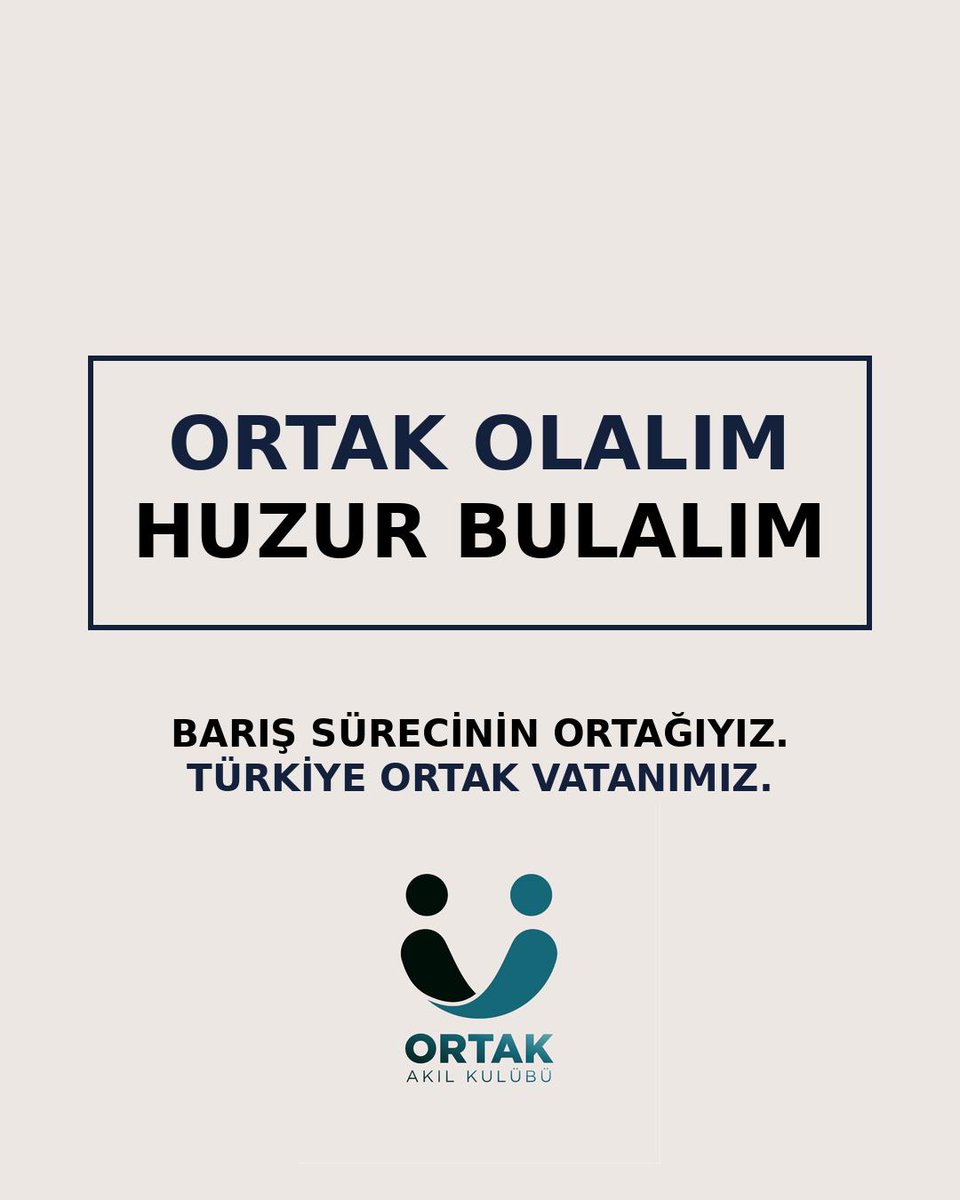 ortakakilkulubu's tweet photo. Kürt Sorunu'nda, Ortaklık Perspektifi ile yaklaşılan çözüm sürecinin ortağıyız. https://t.co/zuH8u0tMmW