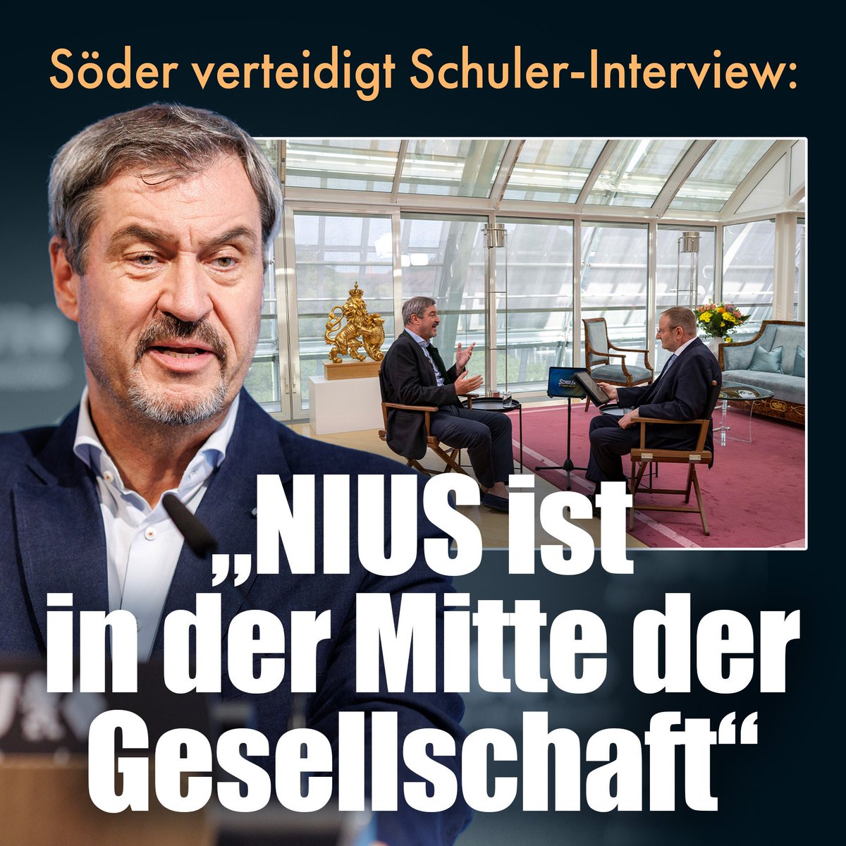 BEVOR DAS VOR FÜSSEN UNTERGEHT
Wenn Markus Söder sagt, dass man Migration "leider" braucht, sagt er den hier lebenden Menschen mit Migrationsgeschichte:
"Es wäre besser, wenn wir ohne Dich klar kämen. Als nützliches Übel, muss ich Dich wohl akzeptieren."
...sehr christlich.
🖕