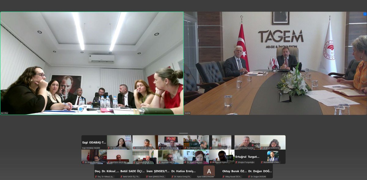 🔹 TAGEM &amp; KKTC iş birliğiyle 13. Araştırma Yürütme Kurulu Toplantısı gerçekleştirildi!

📅 25 Haziran 2025
💻 Çevrim içi

KKTC Tarım ve Doğal Kaynaklar Bakanlığı ile 2009 yılında imzalanan protokol kapsamında yürütülen tarımsal araştırma projeleri, 13. AYK toplantısında ele