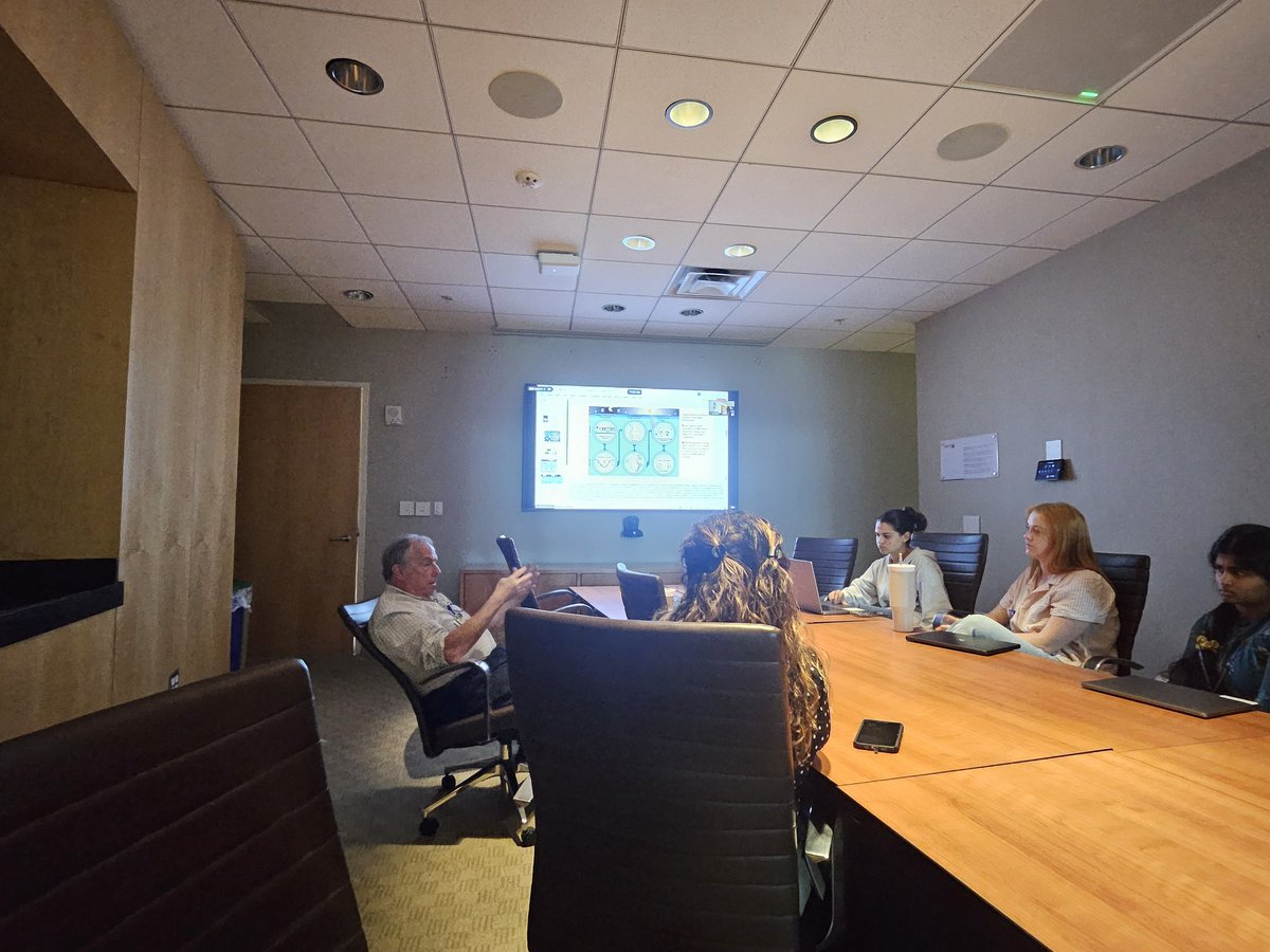 The Gatenby Lab (@gatenbylab) on Twitter photo Fascinating science chats in Today's lab meeting discussing Bob's recent paper written with <a href="/jillagal/">Jill Gallaher</a> <a href="/HemachanderTBio/">Hemachander Subramanian</a> and others.
"On the Origin of Information Dynamics in Early Life"
mdpi.com/2075-1729/15/2… Fascinating science chats in Today's lab meeting discussing Bob's recent paper written with <a href="/jillagal/">Jill Gallaher</a> <a href="/HemachanderTBio/">Hemachander Subramanian</a> and others.
"On the Origin of Information Dynamics in Early Life"
mdpi.com/2075-1729/15/2…