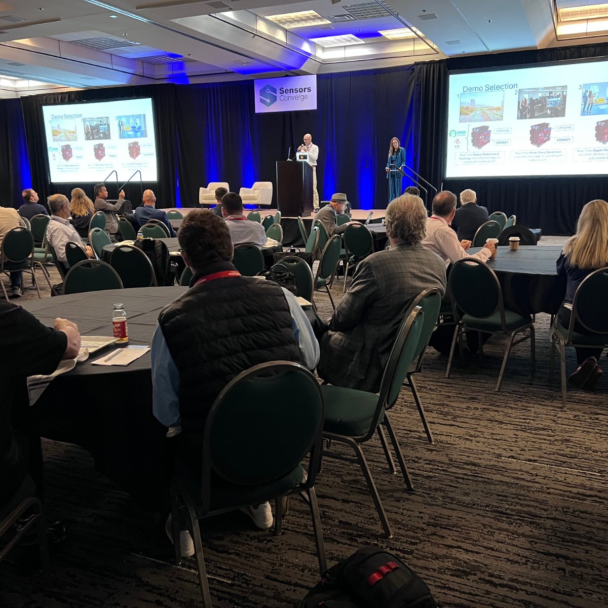 SensorsConverge's tweet image. First ever New Tech Breakfast taking place now until 9am! Open to all attendees, stop by Great America Ballroom for some breakfast and insights into new tech to start your day.
#SensorsConverge #NewTech