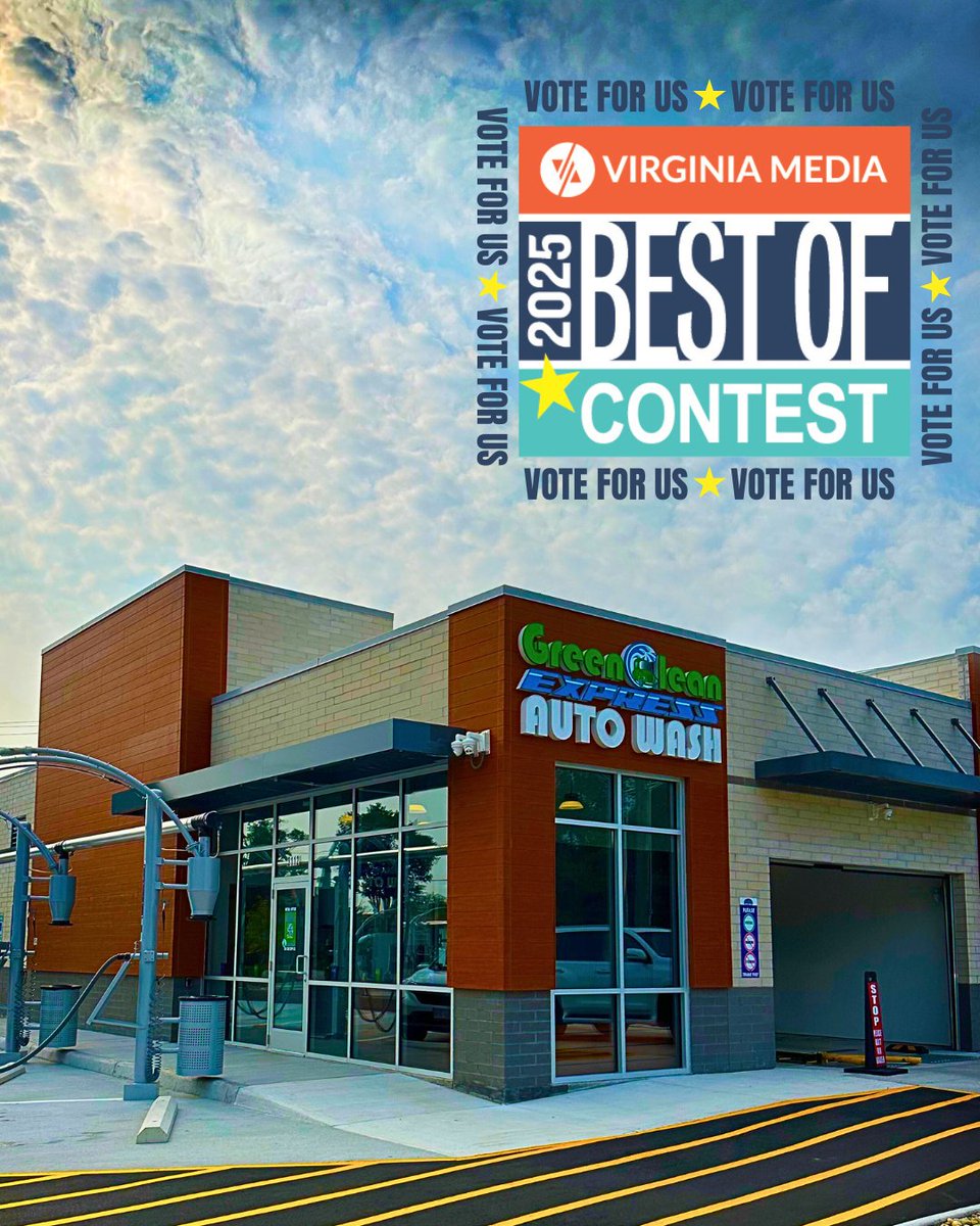 GrnClnAutoWash's tweet photo. 🚨LAST DAY to vote!🚨
Green Clean Auto Wash is up for Best of Virginia 2025!

Cast your vote now:
🔗 Virginia Beach: https://t.co/W9qj9GF6oE

🔗 Chesapeake: https://t.co/0ElOe2HsBn

🔗 Suffolk: https://t.co/AYByVhkh9E

🔗 Hampton: https://t.co/bVSYEhFWe3 https://t.co/ShMPOh96Qu
