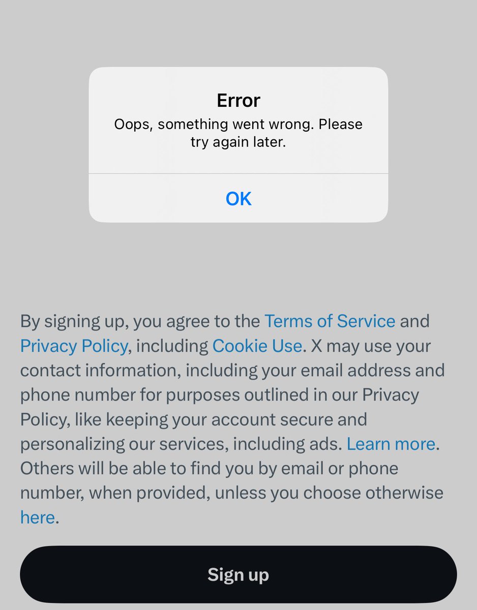 robofthunder's tweet image. Anyone know how to fix? Trying to create another X account with different content but keep getting this error. Please assist 🙏 Tried different email, phone #, almost creates then asks for password, goes through then get this error