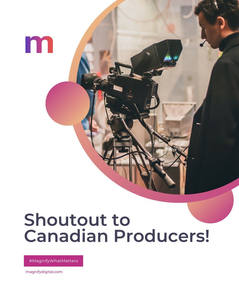 From growing our team to championing client work, there’s a lot to celebrate. 
Whether you’re a strategist, storyteller, or supporter of mission-driven media, we see you. 
We are proud to support Canadian producers who continue to create a meaningful impact across platforms