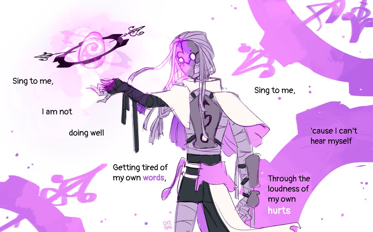 chiiakaart's tweet image. "I might have accidentally let the darkness eat the light"
🎵 MISSIO – Sing to Me
Старий концепт який я все забувала викласти
#wakfu #украрт