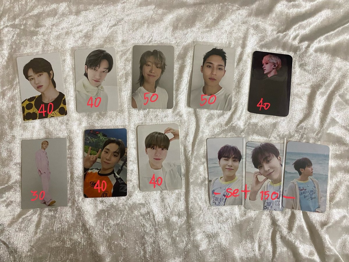_sand23's tweet photo. 📮พร้อมส่ง📮
💎จองฮัน/โจชัว/จุน/โฮชิ/อูจี/ดิเอท/มินกยู/โดคยอม/ซึงกวาน/เวอร์นอน/ดีโน่

💎ราคาตามรูปเลยค้าบบบ
📭ค่าส่ง 40 บาทค้าบบบ
💵ซื้อครบ 200 บาทส่งฟรี
สนใจ dm/mention ขอดูรูปเพิ่มเติมได้ค่ะ 

#ตลาดนัดสวนแครอท #ตลาดนัดseventeen https://t.co/3iFeoCKixH