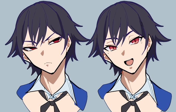 ザガンちゃんどれくらい目つき悪くできるか実験
なんでって?細めた目が好きだからですが…… 