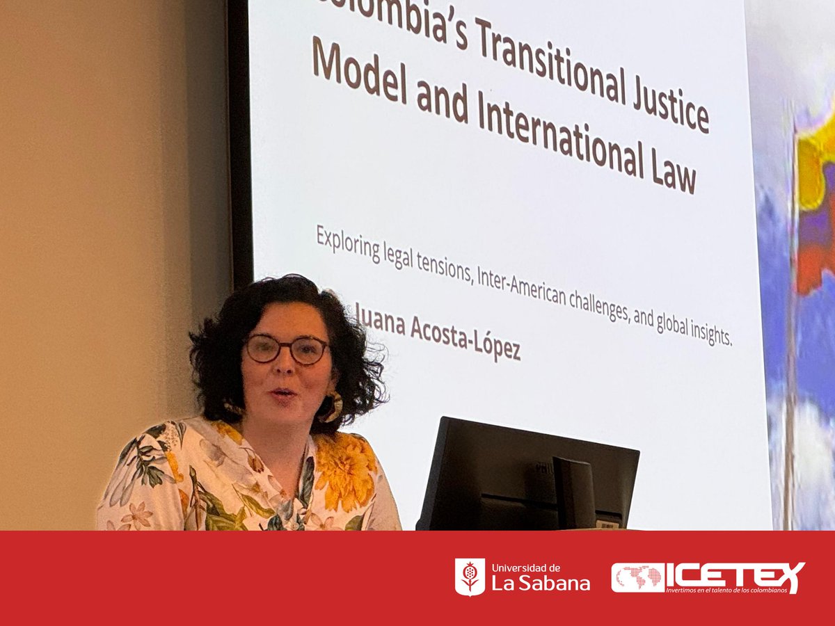 Gracias al Programa de Expertos de <a href="/ICETEX/">ICETEX</a>, la profesora Juana Acosta acompañó a estudiantes de la Maestría en Derecho Internacional en una salida académica a La Haya, con visitas clave, una competencia en el Palacio de la Paz y una conferencia en Leiden. 🌍⚖️