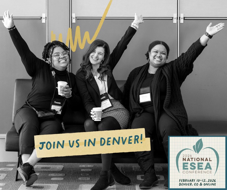The 2026 National #ESEAConference is coming to Denver February 10-12. Join educators focused on student success for disadvantaged students. Expert sessions, networking, and content you can't find elsewhere. Registration open: eseanetwork.org/conference.
#EducationEquity #Denver2026