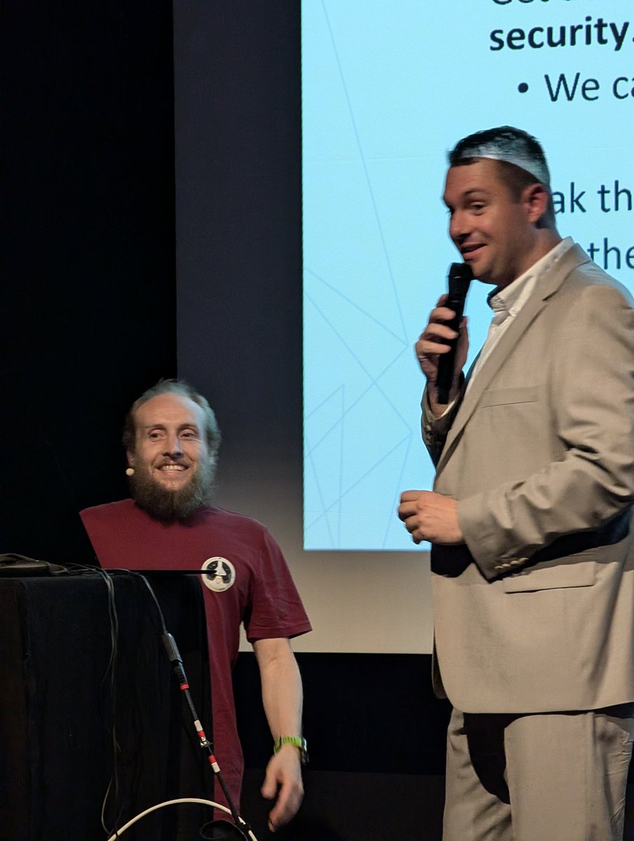 Fabian Bader (@fabian_bader) on Twitter photo Face Off <a href="/WEareTROOPERS/">TROOPERS Conference</a>
Baptiste David & Tillmann Oßwald have fun with Windows Hello Face Off <a href="/WEareTROOPERS/">TROOPERS Conference</a>
Baptiste David & Tillmann Oßwald have fun with Windows Hello