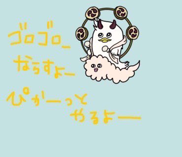 #今日は何の日　#6月26日
#雷記念日
#雷神　#天神
#ゲリラ豪雨
#アレはちょっとやりすぎよー
#雷様　#高木ブー
#ゴロピカドンよー