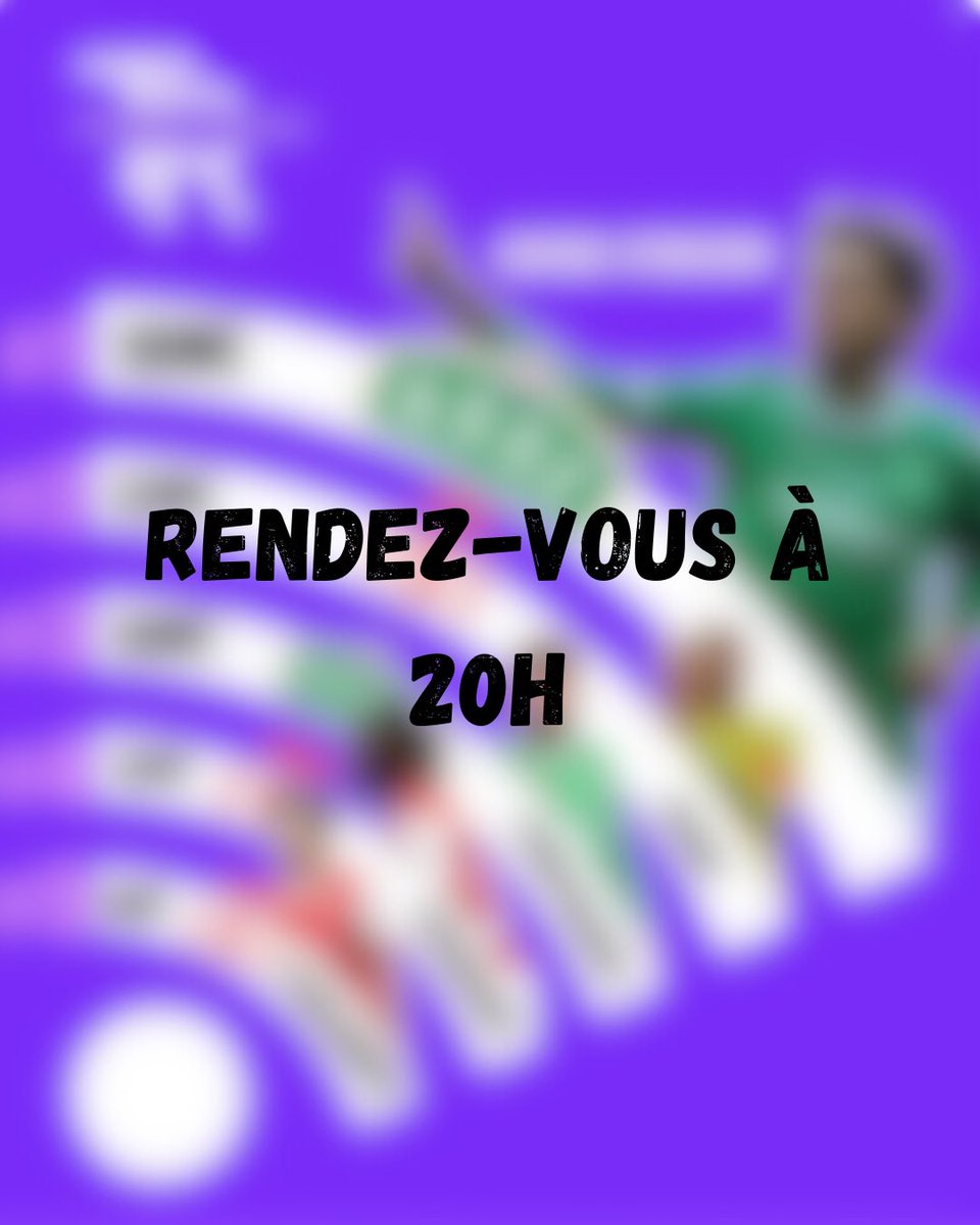 TransfertRadar's tweet photo. 📅 Rendez-vous à 20h pour un nouveau post ! 🔥

🔔 Activez la cloche pour ne rien manquer… du lourd arrive !

#Mercato #TransfertRadar https://t.co/fnVfQqBtNd