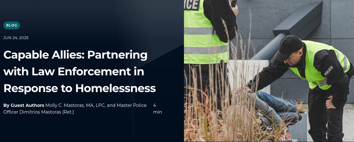 Safe Night's Molly Mastoras, MA, LPC, and Dimitrios Mastoras recently co-authored an article for the National Alliance to End Homelessness. <a href="/naehomelessness/">End Homelessness</a>
endhomelessness.org/blog/capable-a…
#ProactiveAlliance