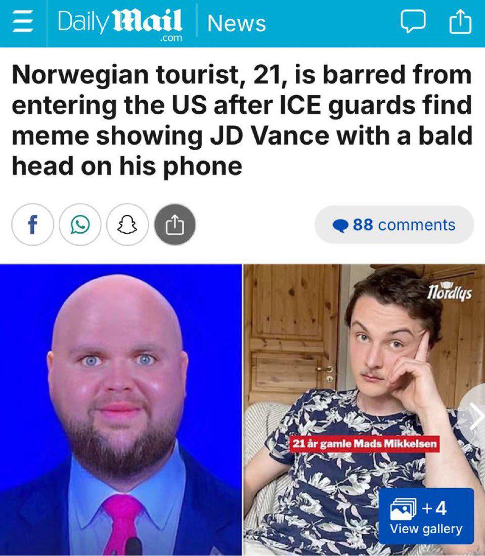 The freedom of speech in the US 😂😂😂