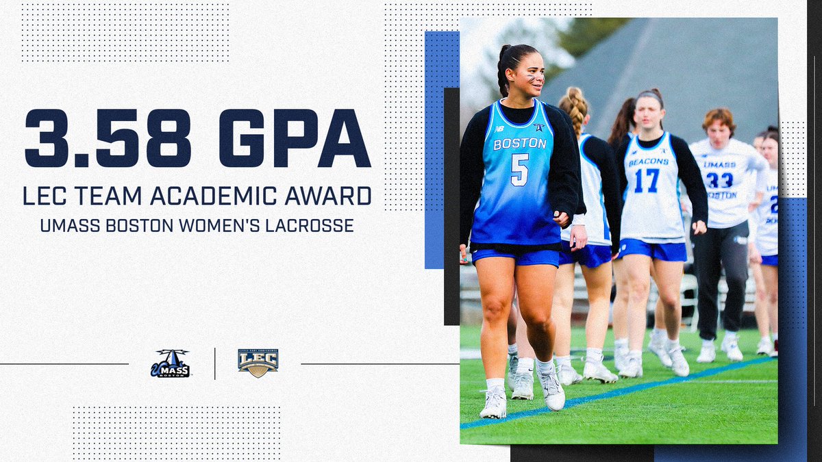 UMass Boston Women’s Lacrosse Awarded LEC Team Academic Award umassboston.sidearmsports.com/news/2025/6/25…